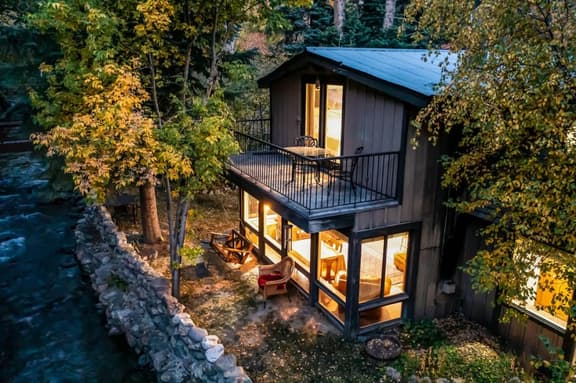 Cabin on Big Cottonwood River - Image 1